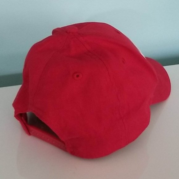 Bubba Gump Shrimp Red Adjustable Baseball Hat Cap - Picture 2 of 4